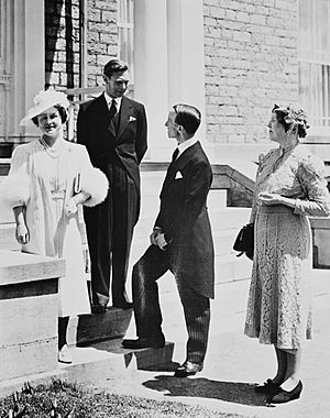 King George VI and Queen Elizabeth Rideau Hall