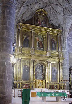 Lagunaduero retablo Iglesia asuncion lou