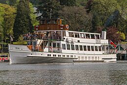 MV Teal in 2019 at Bowness