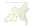Map Of Chandernagore Municipal Corporation