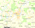 Map commune FR insee code 41269
