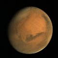 Mars as seen from Mangalyaan (MOM)