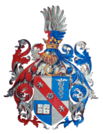 Mises family crest with transparent background