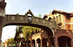 Mission Inn skybridge Riverside CA