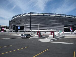 New Meadowlands stadium exterior