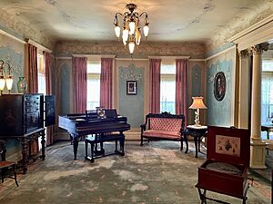 Overholser mansion music room