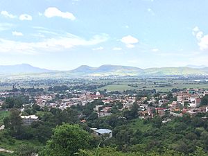 Panoramica de Querendaro Michoacan 