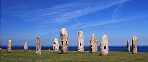 Parque dos menhires, Torre de Hércules, A Coruña