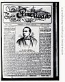 Pat H. Chappelle "Pioneer of Negro Vaudeville" on the front page of 1901 "The Colored American" newspaper