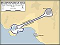 Pelopennesian War, Walls Protecting the City, 431 B.C.