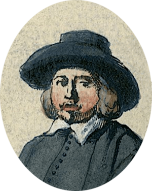 Pieter Post (1608-1669), portrait by Pieter Nolpe