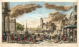 Prise et pillage de Bergen op Zoom 1747
