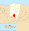 Quebrada Arenas, Vega Baja, Puerto Rico locator map