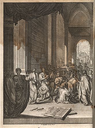 Quintilian, Institutio oratoria ed. Burman (Leiden 1720), frontispiece