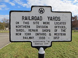 Railroad Wards Norwich NY 