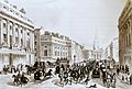 Regent Circus North around 1850
