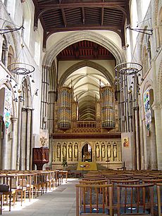Rochester cathedral interior