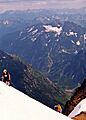 Sahale Mountain climbers circa 1990