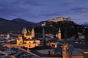 Salzburg - Panorama (nachts)2