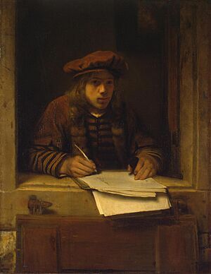 Samuel van Hoogstraten - Zelfportret.jpg