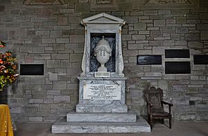 Scone Palace Memorial within the Moot Hill Chapel