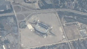 Silverdome from southwest flight 2016