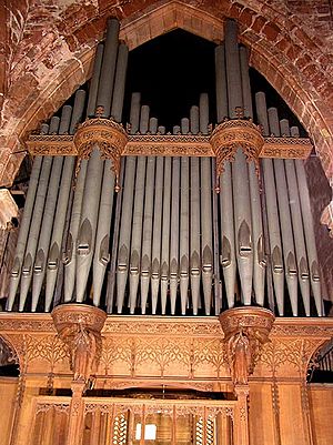 St Bees priory Willis organ