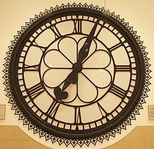 St Enoch's Station Clock in the Antonine Centre, Cumbernauld