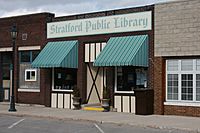 Stratford Iowa 20090419 Library