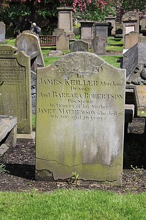 The Keiller grave, the Howff Cemetery, Dundee