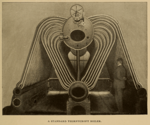 Thornycroft watertube boiler - Cassier's 1895-96