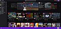 Twitch Website screenshot