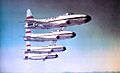 USAF Fighter School Acrojets demonstration team - 1950