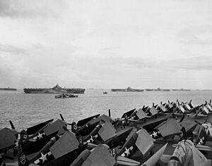US carriers at Ulithi in December 1944