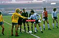 Valderrama maradona saludo