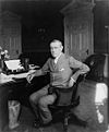 Woodrow Wilson at his desk in the Oval Office c.1913 cropped.jpg
