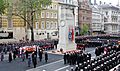 Wreaths Are Laid at the Cenotaph, London During Remembrance Sunday Service MOD 45152052