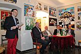 "Politik, Diplomatie im 21. Jahrhundert" im Atelier Gräff, Eröffnung durch Matthias Laurenz Gräff