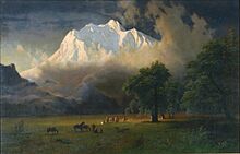 1875, Bierstadt, Albert, Mount Adams, Washington