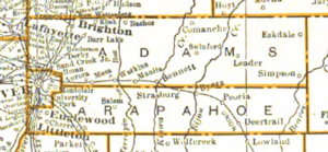 Adams County Colorado 1925