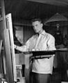 Alf-Kjellin-in-a-scene-from-the-film-Sommarnöje-sökes-142461430226