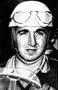 Ascari last photo in car