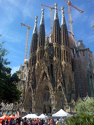 Barcelona Milla Sagrada Familia