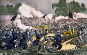 Battle of Gettysburg, by Currier and Ives