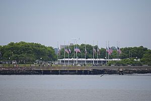 Black Tom Island from Liberty Island June 2024