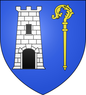 Blason ville fr Bezaudun-les-Alpes 06