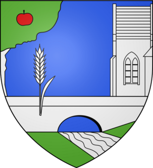 Blason ville fr Grainville-sur-Odon (Calvados)