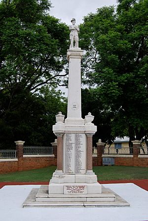 Boonah War Memorial from NE (2008)