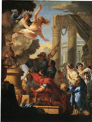 Bourdon, Sébastien - Le Sacrifice d'Iphigénie - 1653