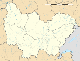 Cruzy-le-Châtel is located in Bourgogne-Franche-Comté